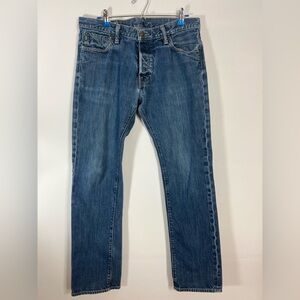 Men’s Abercrombie & Fitch Remsen Low Rise Straight Stretch Jeans